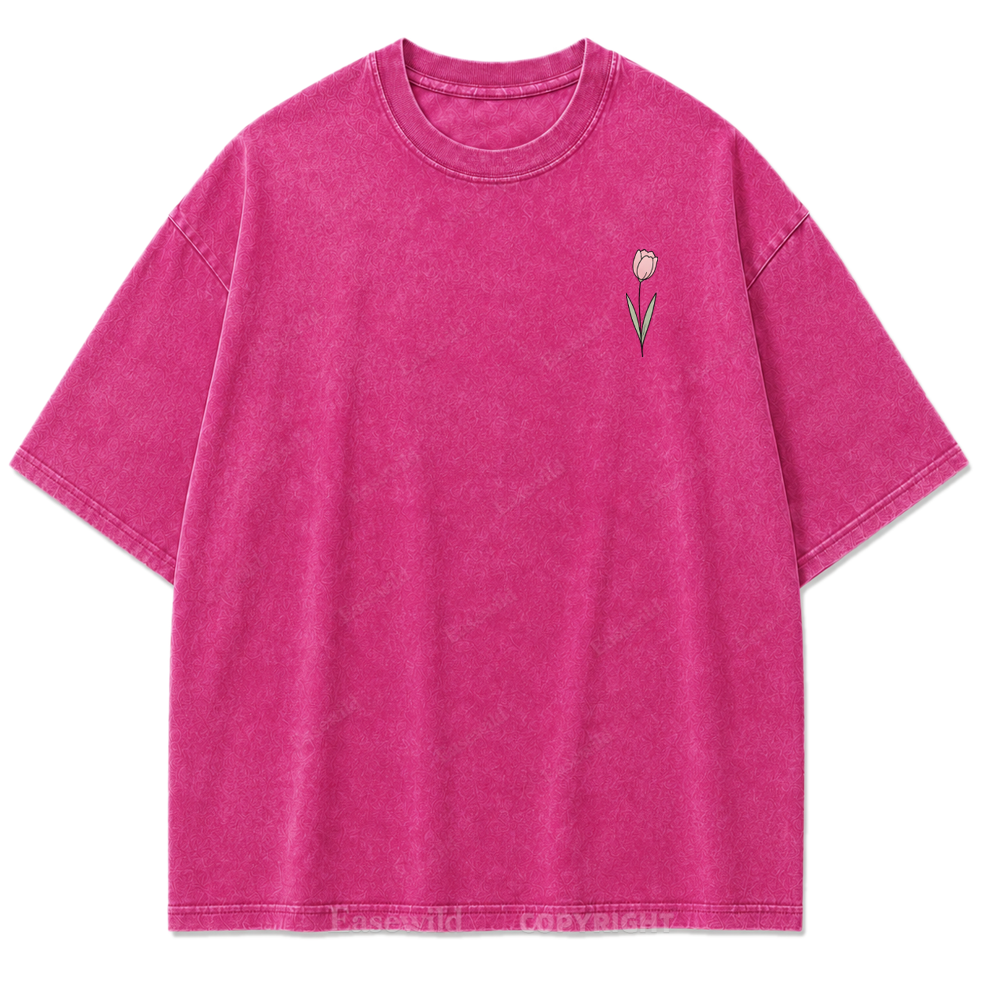 Worte zählen, sprich Freundlichkeit, T-Shirt mit Waschung