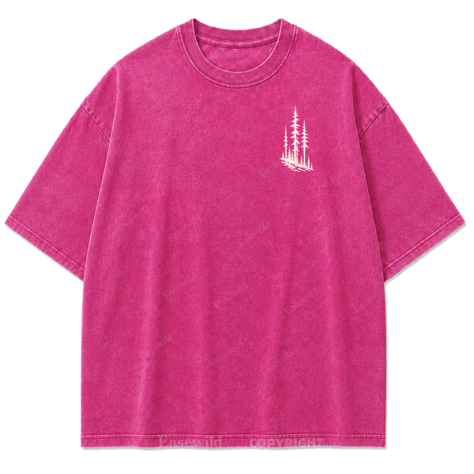 In the Stillness Mountain Washed Print Tee