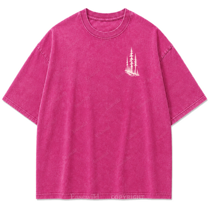 In the Stillness Mountain Washed Print Tee