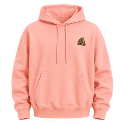 Leave It Better – Vintage Bear & Mountain Graphic Hoodie