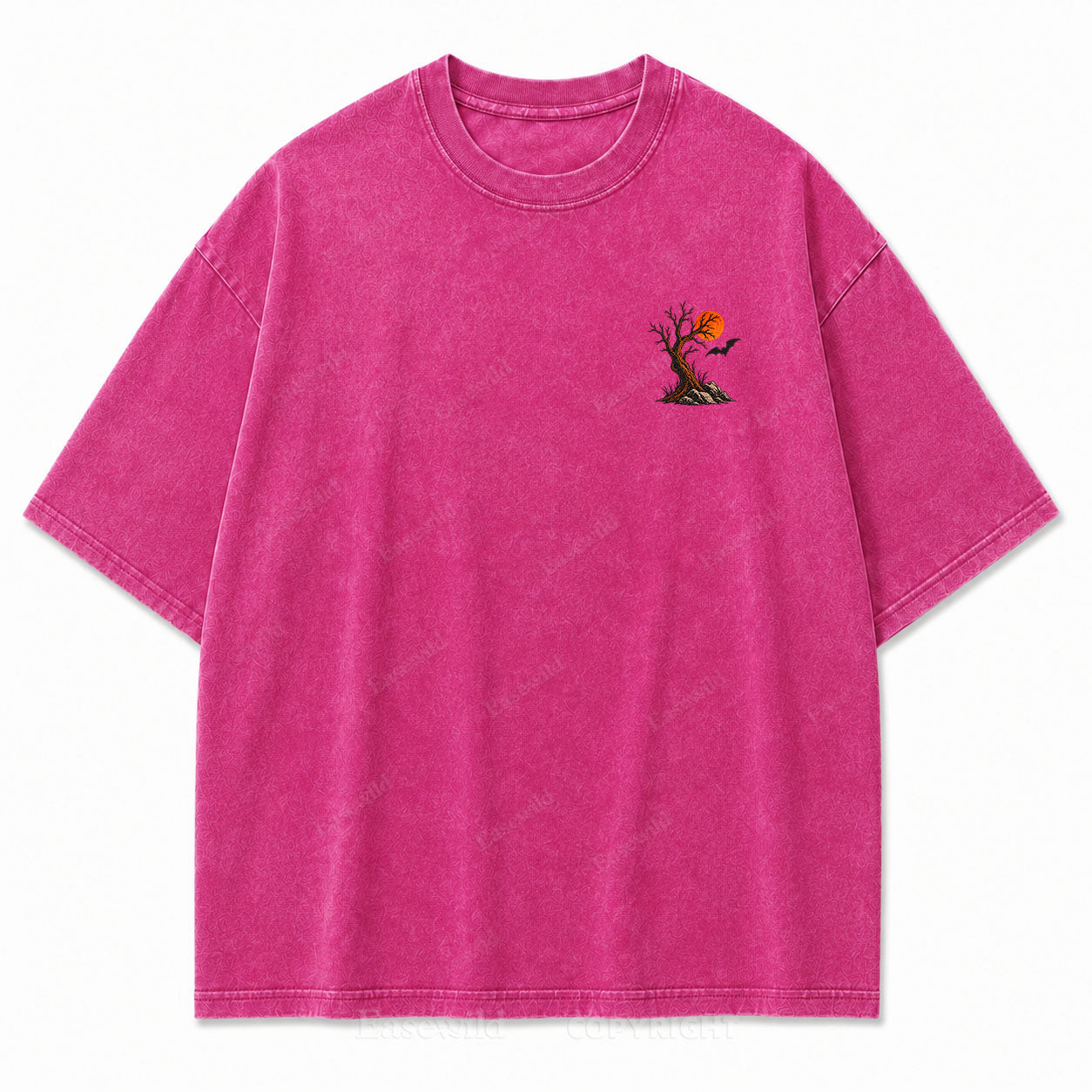 Stay Witchy  Halloween Washed Print Tee