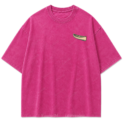 Lake Days Slow Mornings Graphic Washed T-Shirt