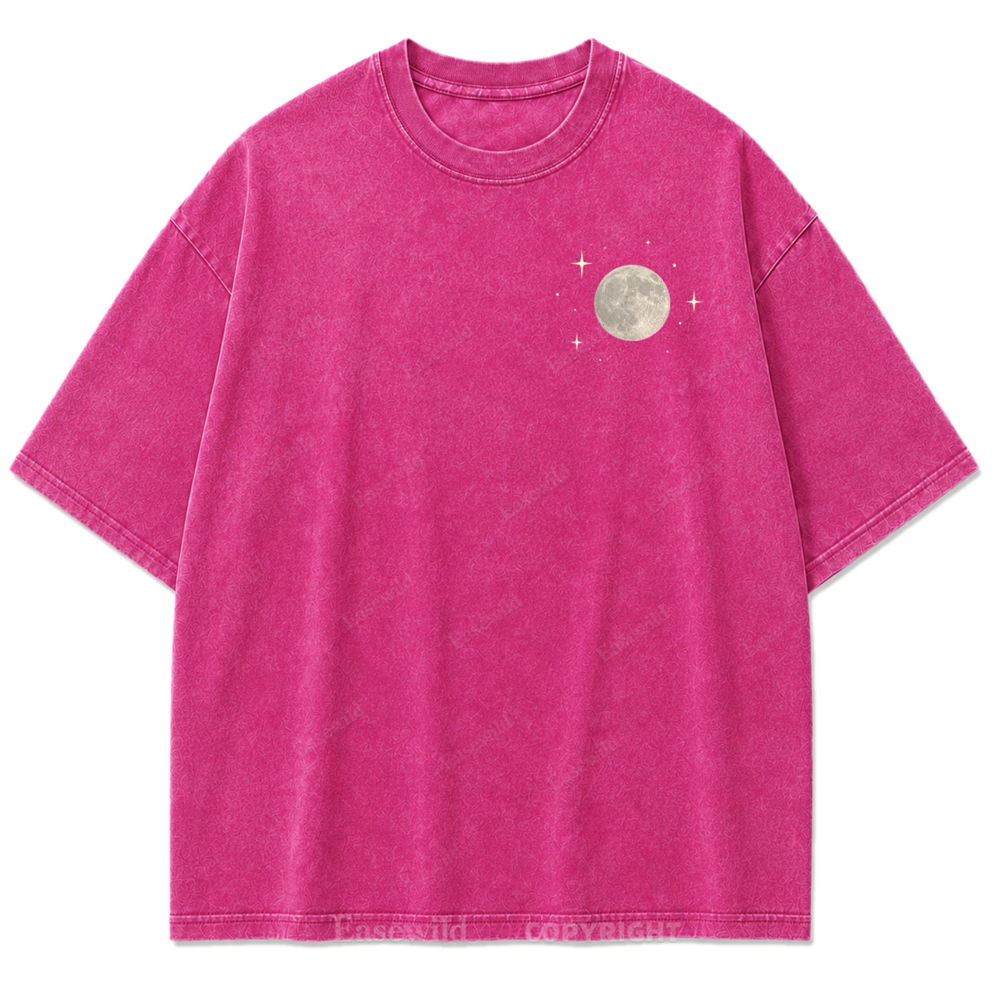 Moonlit Wilderness Washed Print Tee