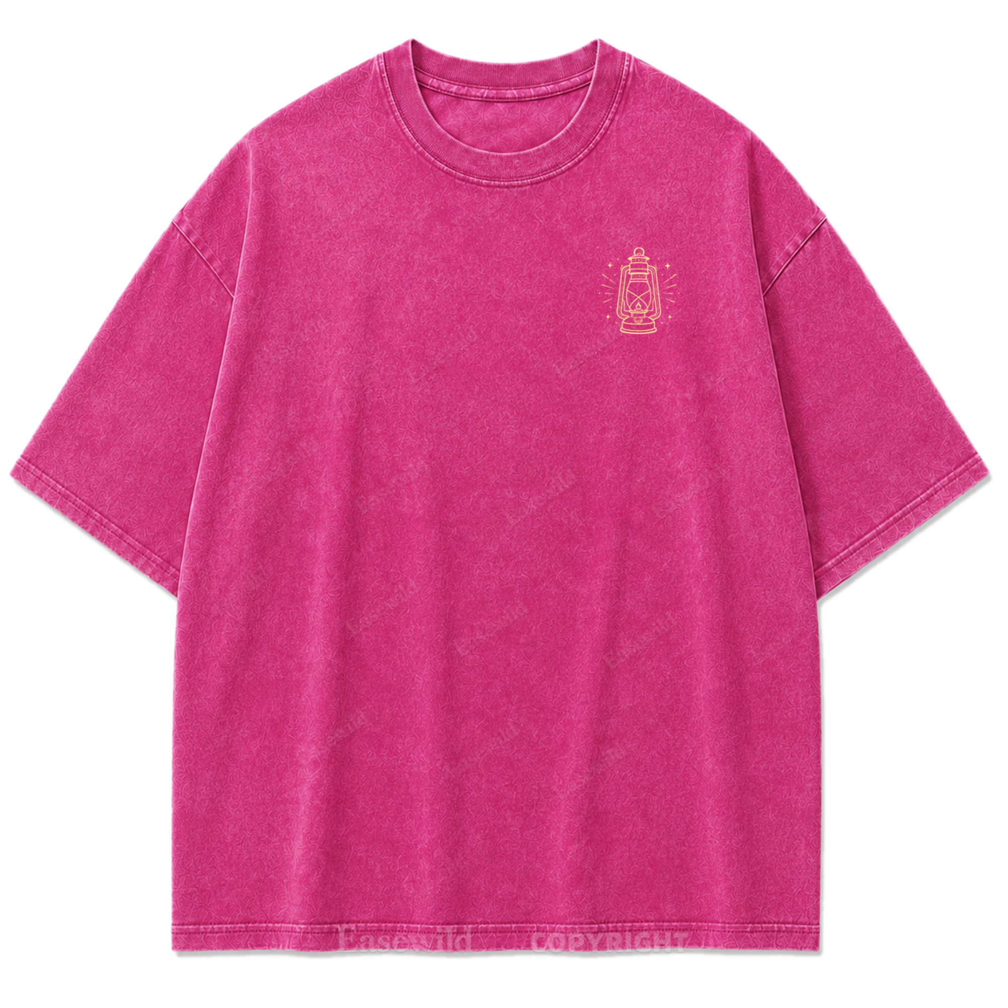 T-Shirt mit „Leave A Light On“-Grafikprint