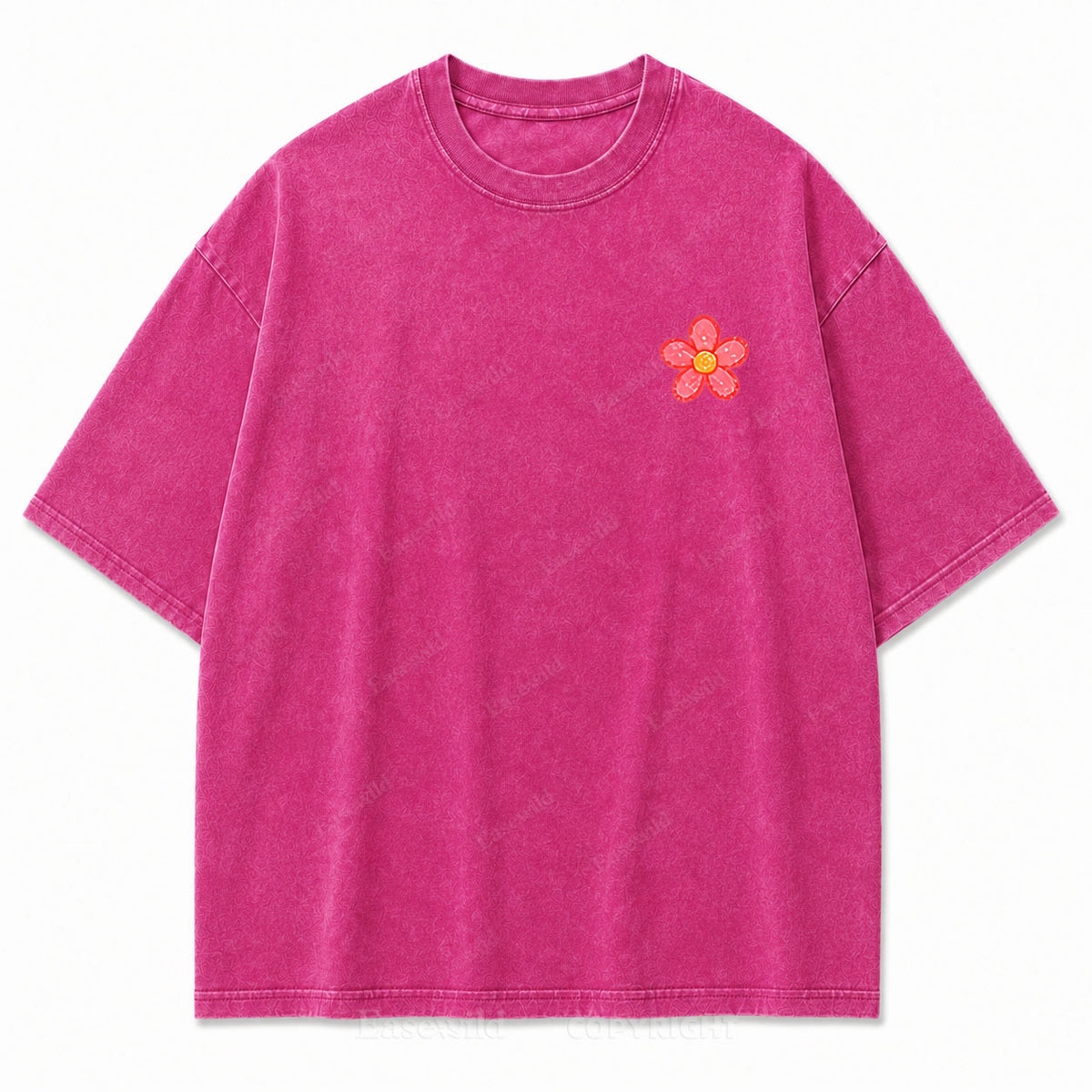 Grow Wild Wildflower Botanical Washed Graphic Tee