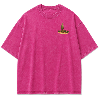 The Long Way Home Washed Print Tee