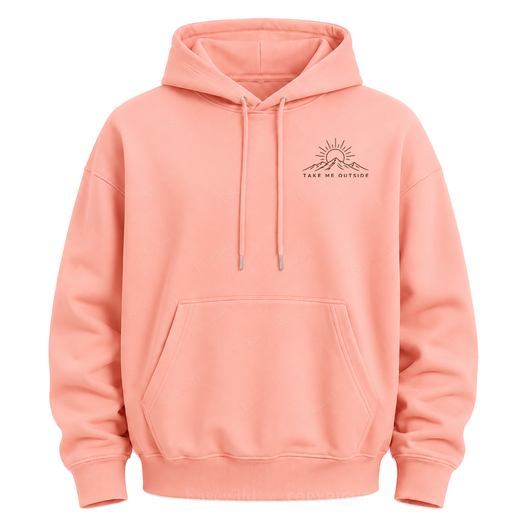 Take Me Outside Out West Grafik-Kapuzenpullover