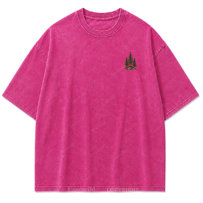 Somewhere Between Wild & Home Washed Print Tee