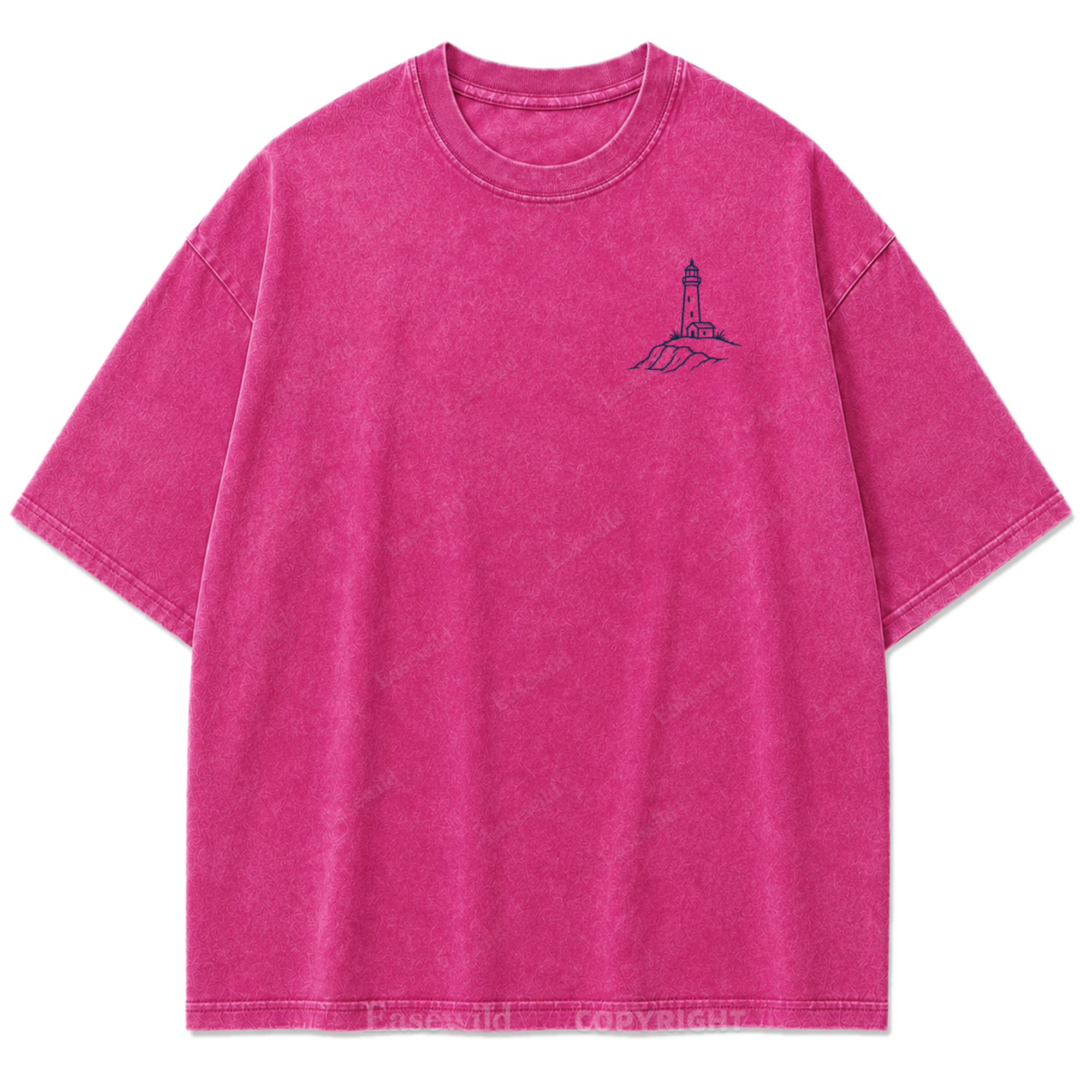 Salt Air Sun and Freedom Washed Print Tee