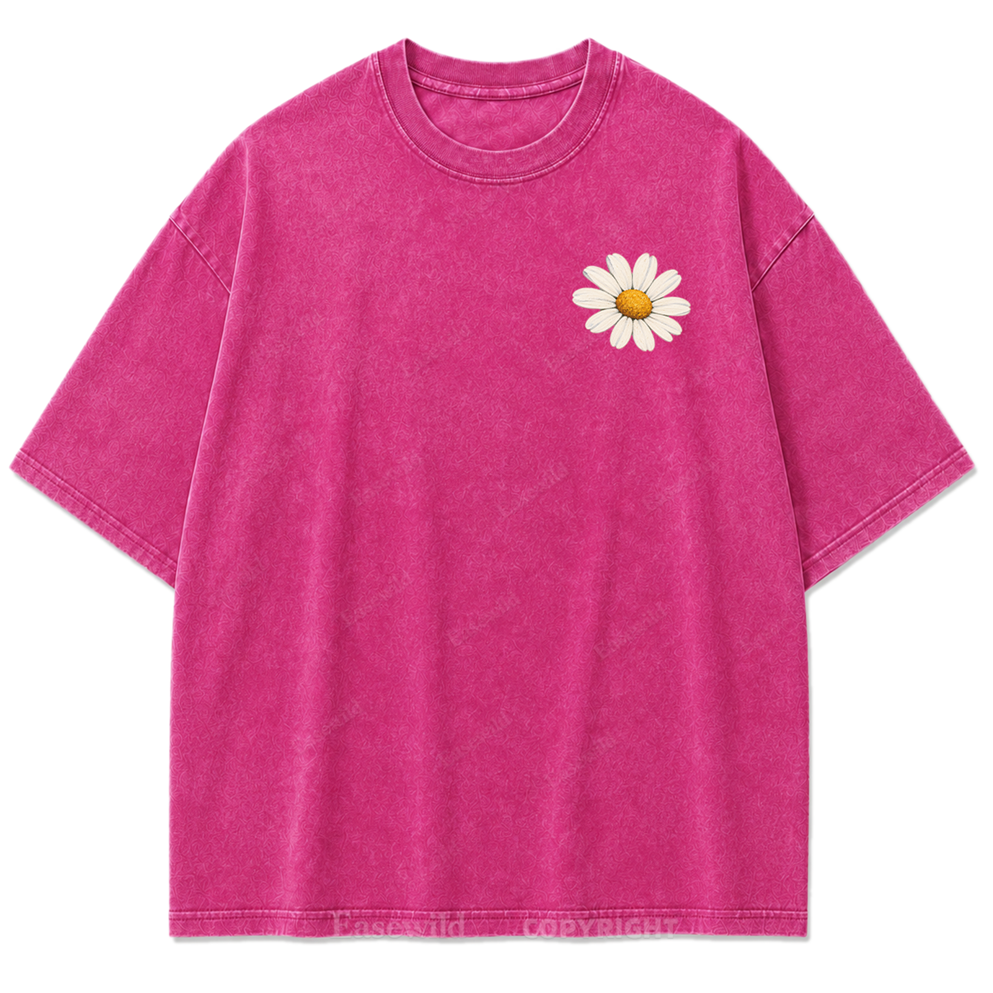 Always Take the Scenic Route Washed Print Tee
