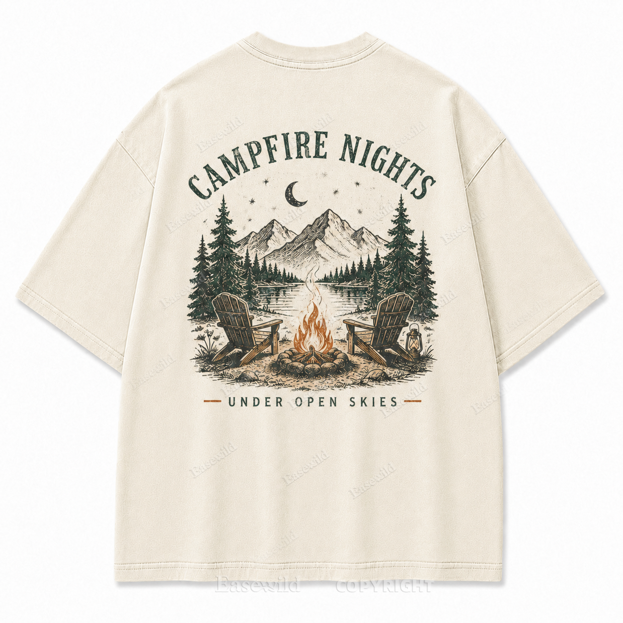 Under Open Skies Campfire Nights Graphic Tee