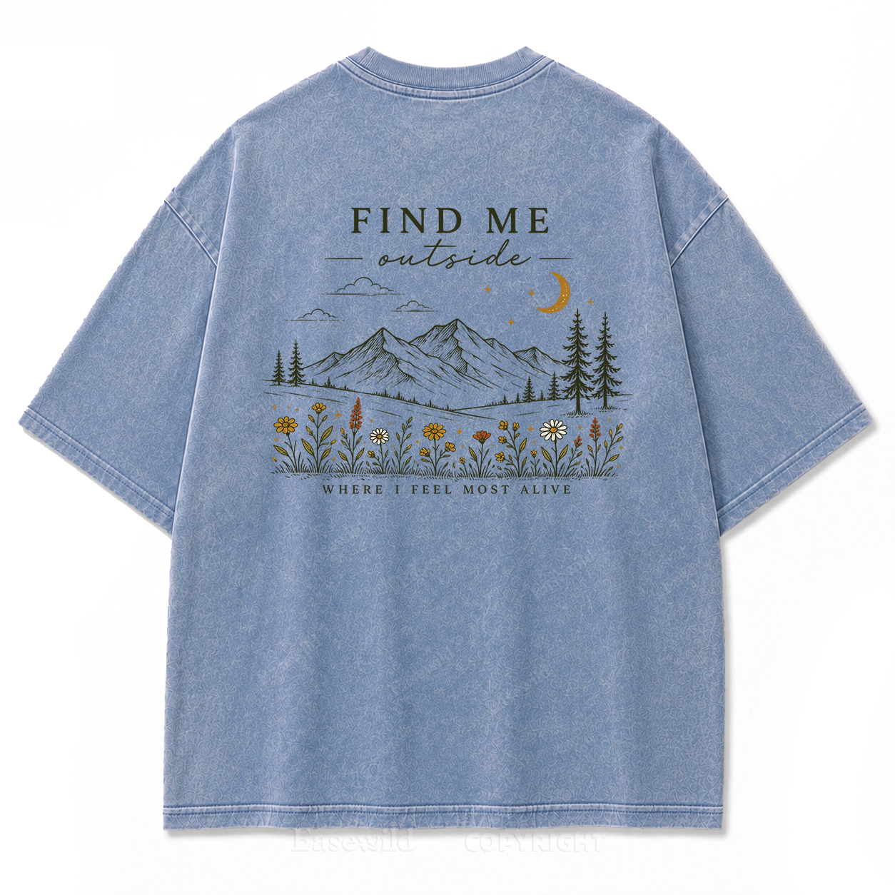 Where I Feel Most Alive Print Tee
