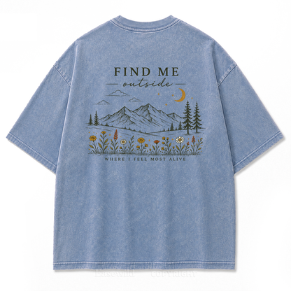 Where I Feel Most Alive Print Tee