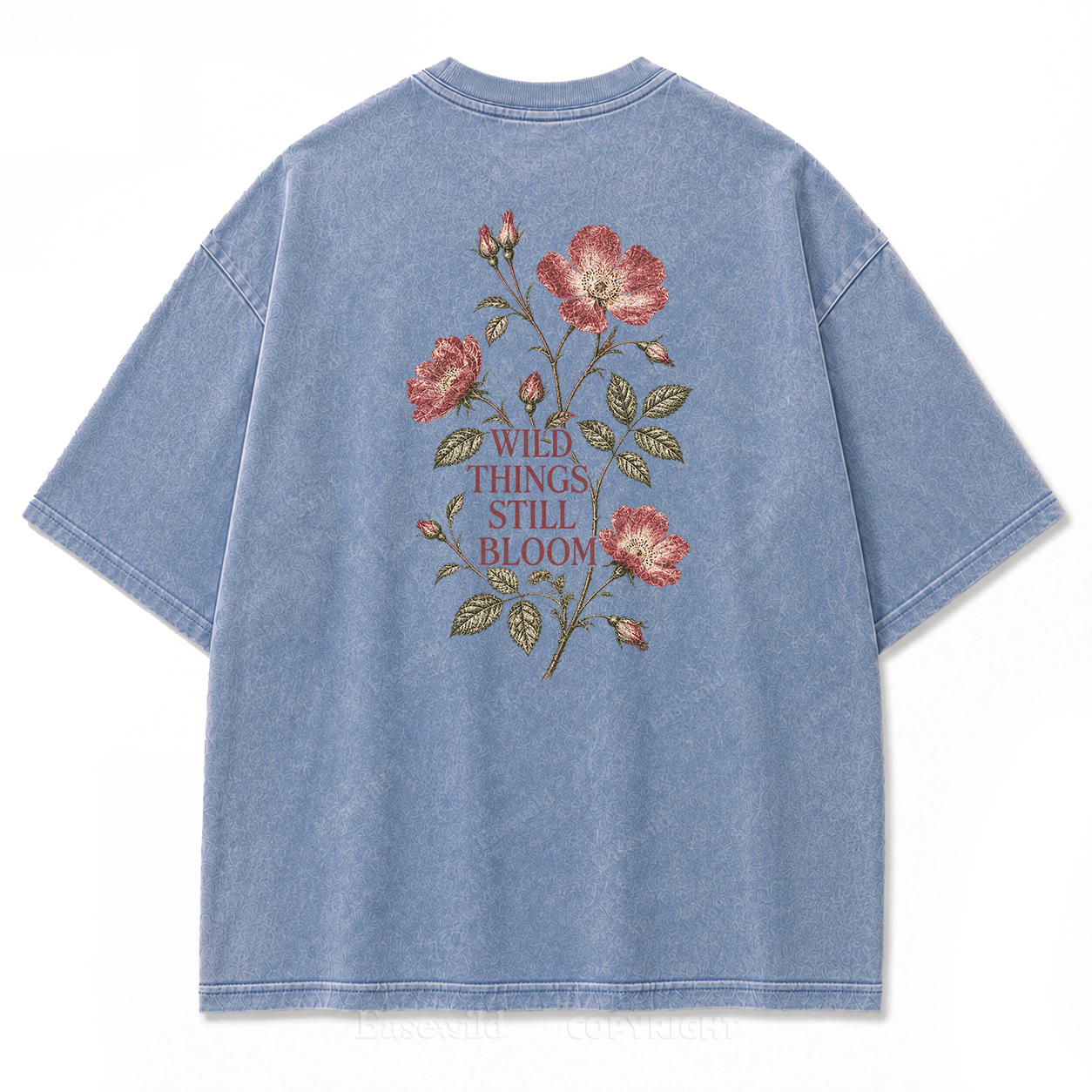 Wild Things Still Bloom Vintage Botanical Tee