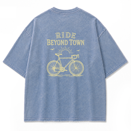 Ride Beyond Town Graphic Print Tee