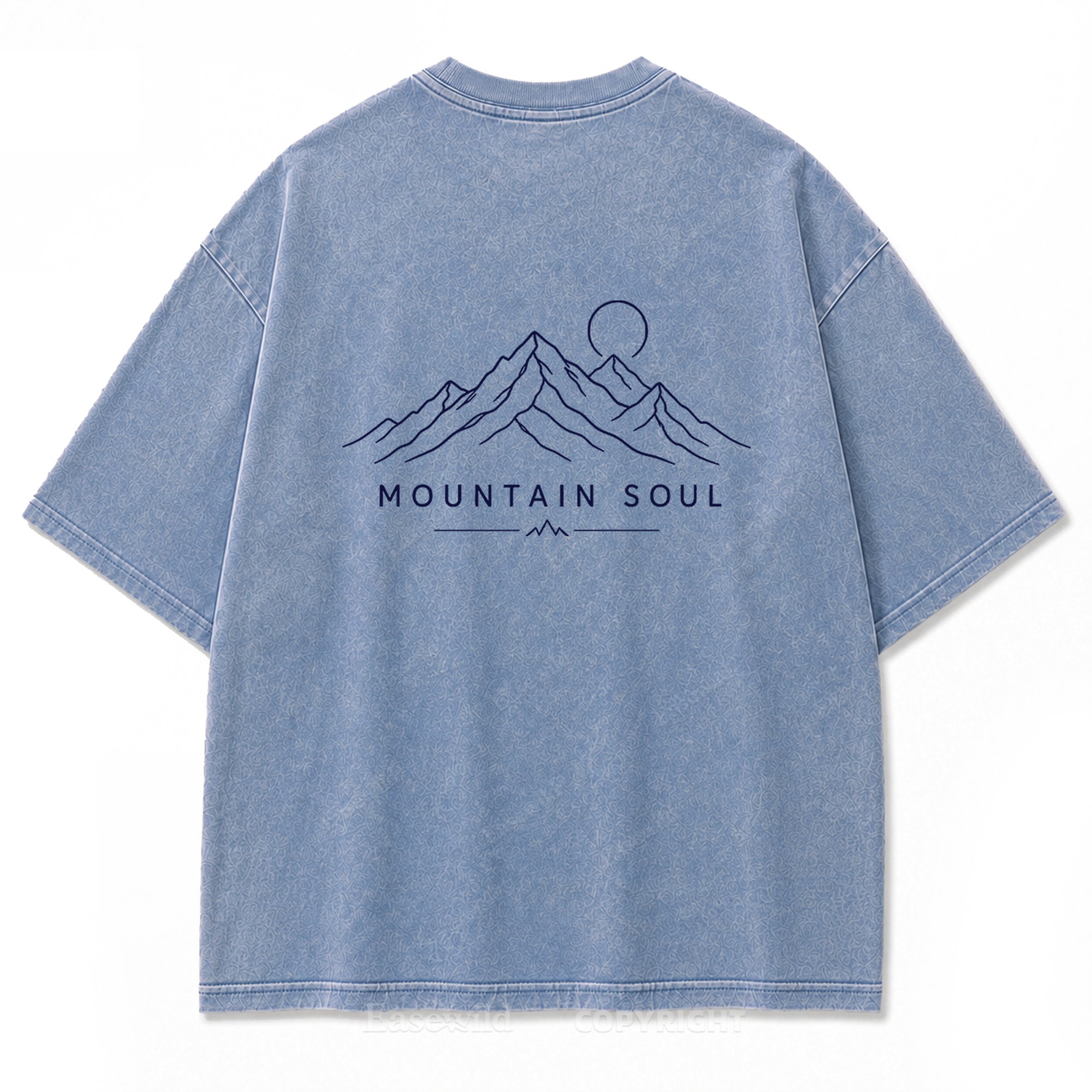 Mountain Soul Minimal Washed Print Tee
