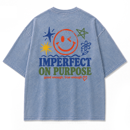 Imperfect On Purpose Washed Graphic Tee