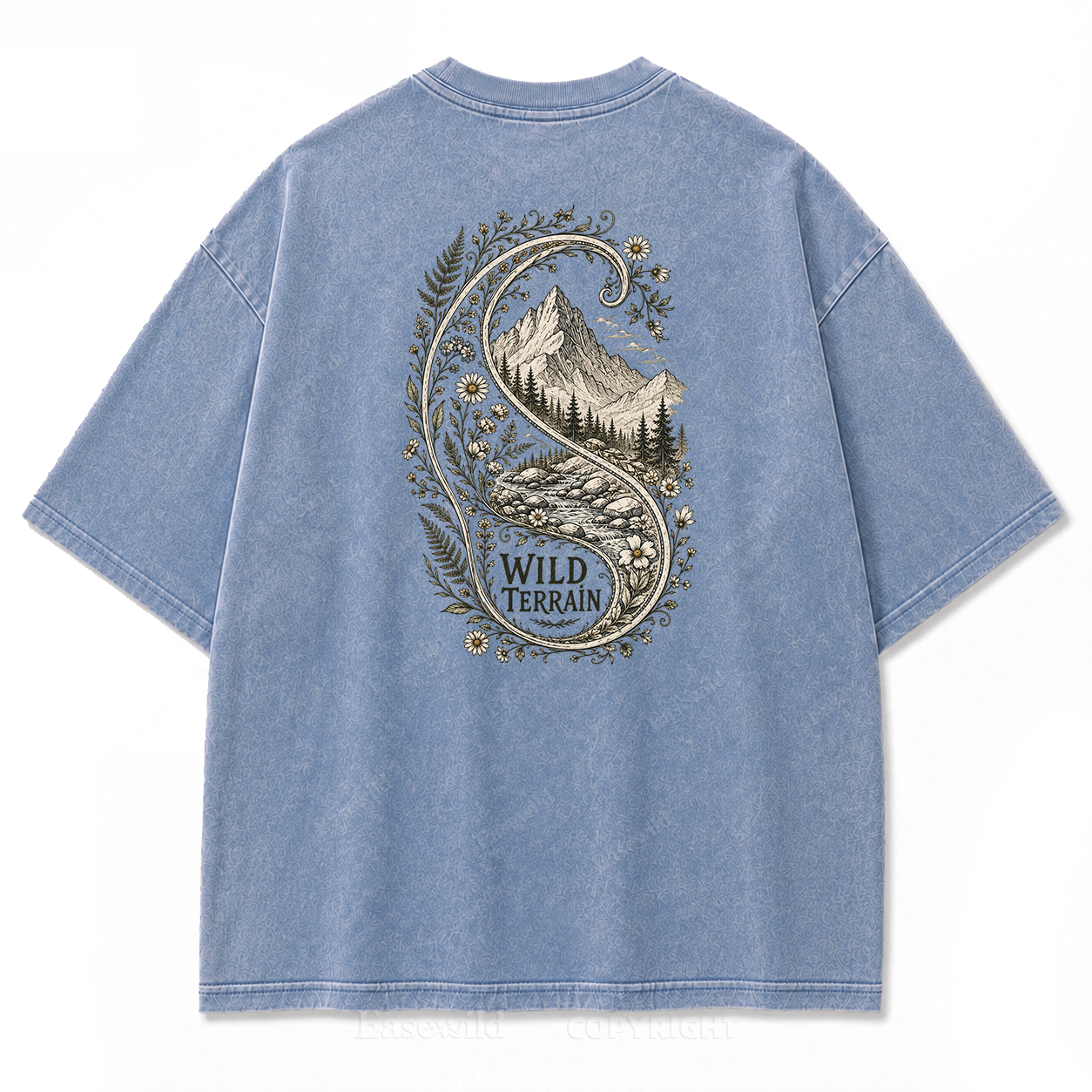 Wild Terrain Mountain Paisley Tee