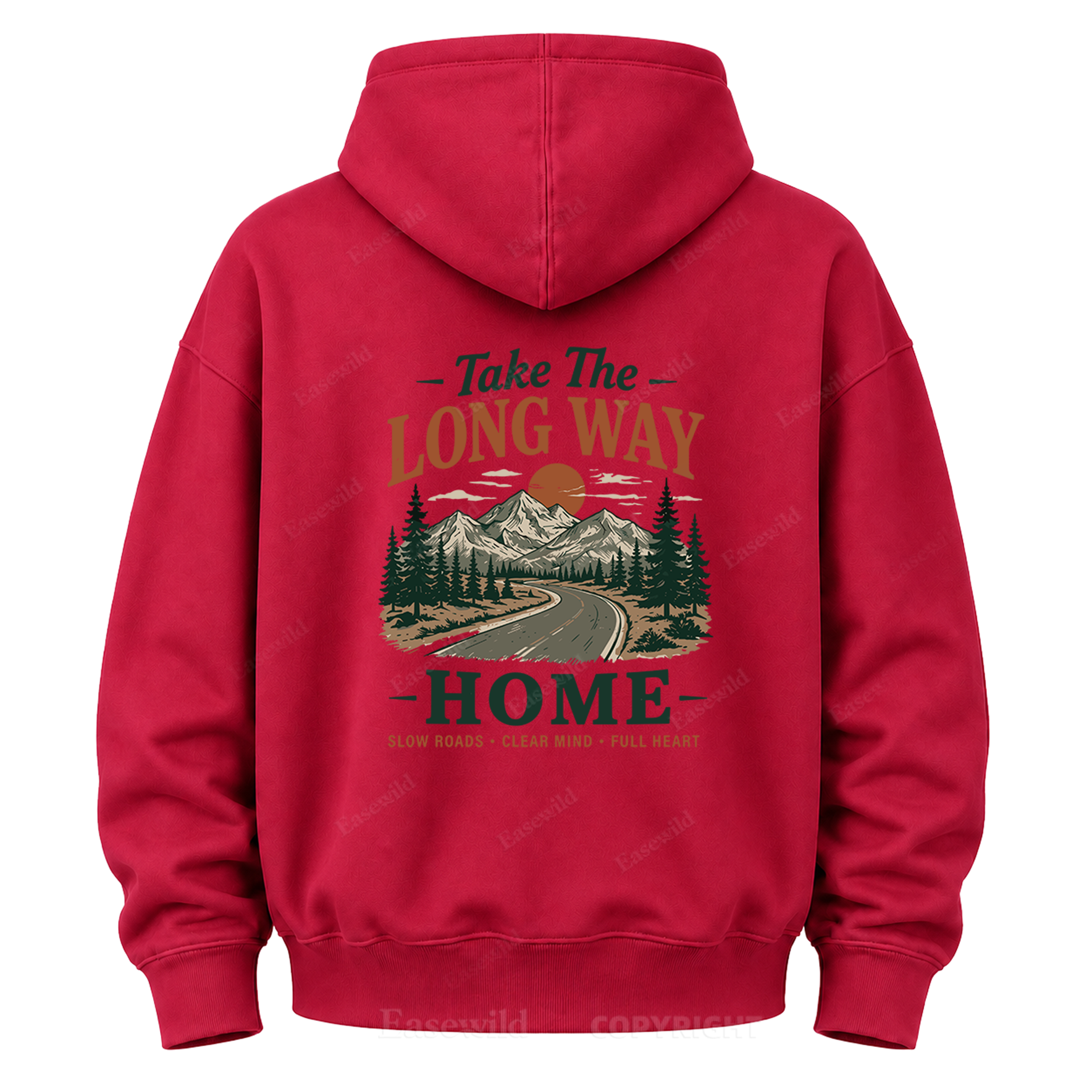 Take the Long Way Home Graphic Hoodie