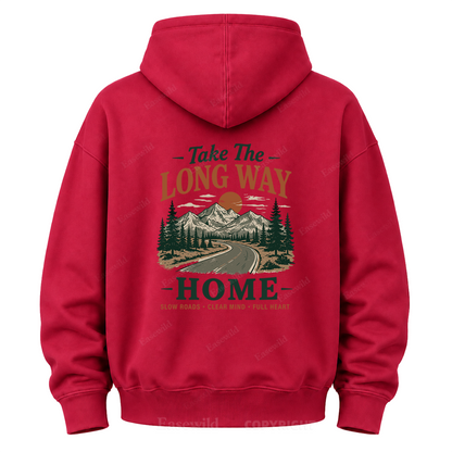 Take the Long Way Home Graphic Hoodie