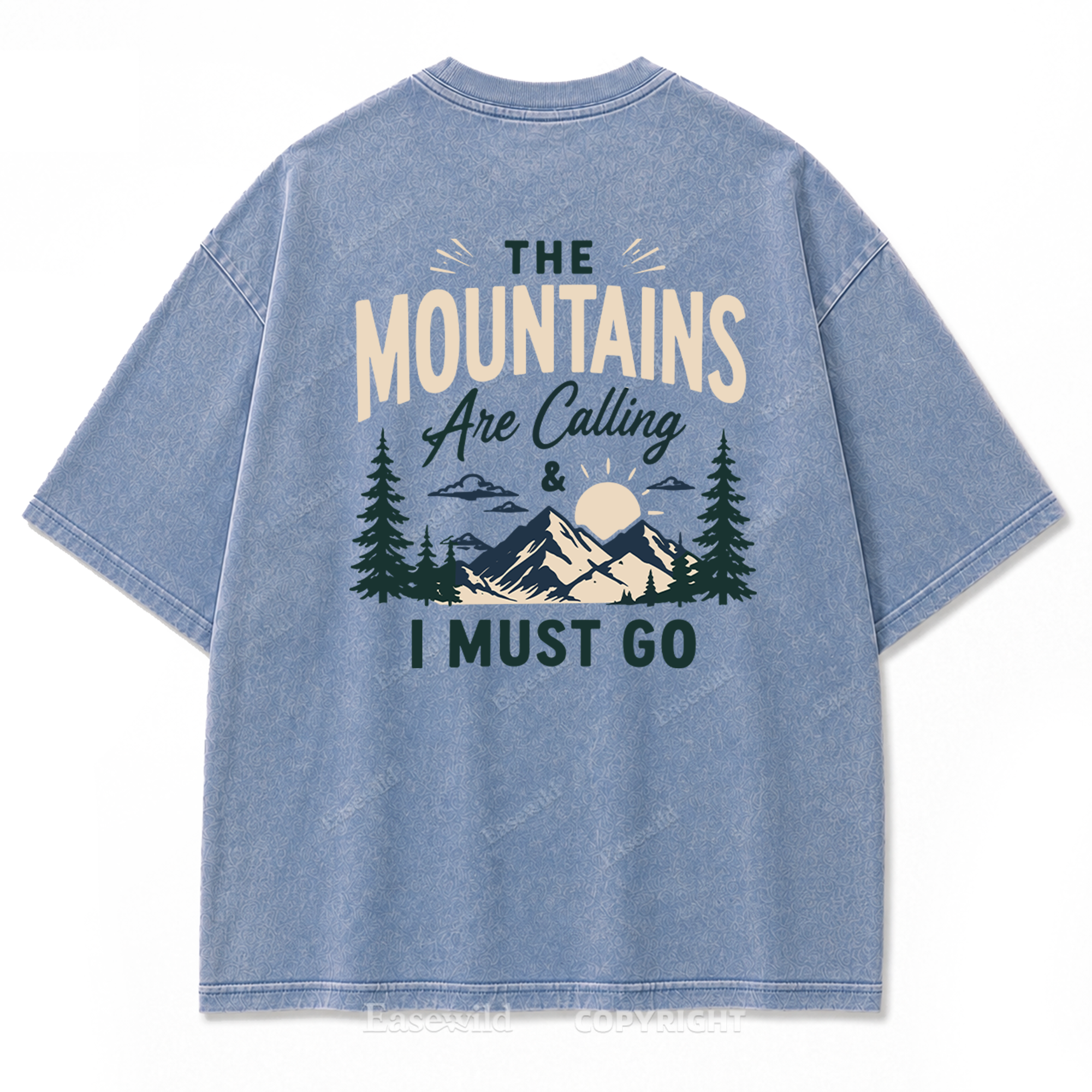 Mountain Escape Adventure T-Shirt mit Waschung