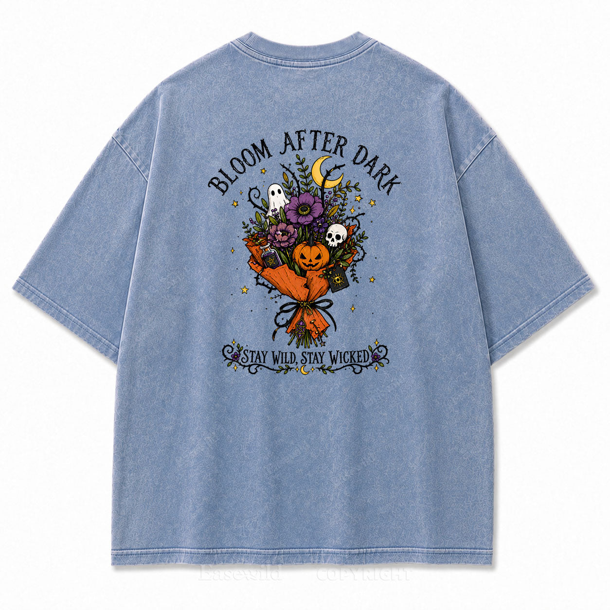Bloom After Dark Halloween Washed Graphic Tee