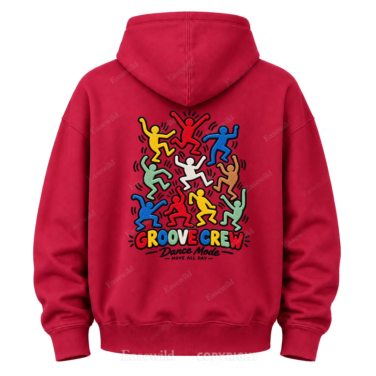 Groove Crew Dance Mode Graphic Hoodie