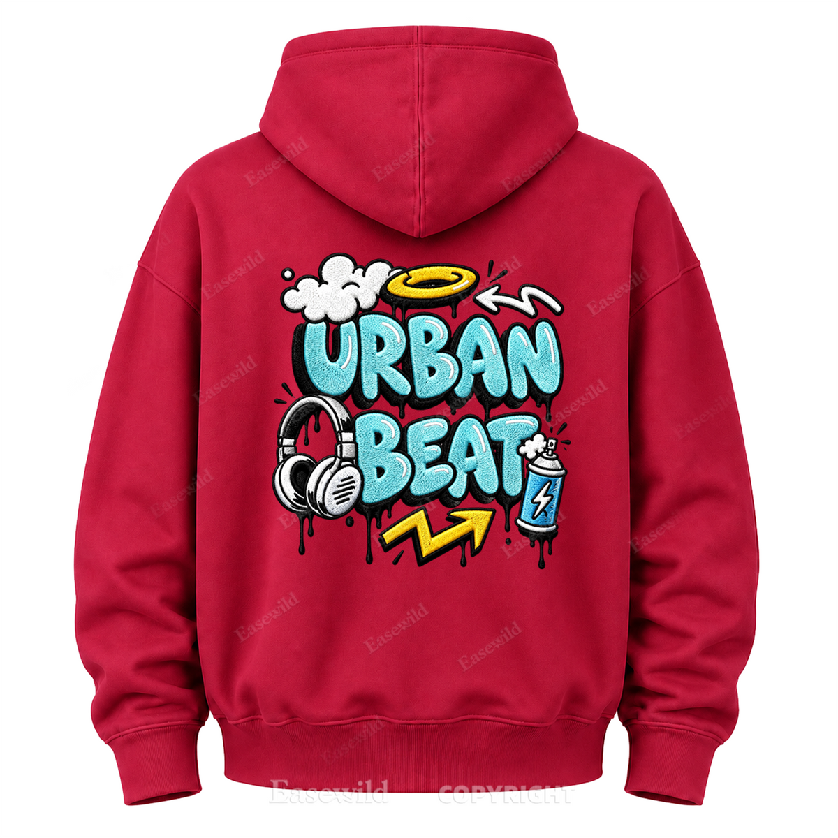 Urban Beat Graphic Hoodie