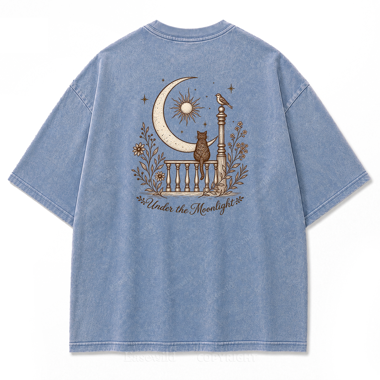 Lunar Reverie Vintage Graphic Print Tee