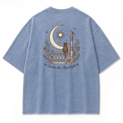 Lunar Reverie Vintage Graphic Print Tee