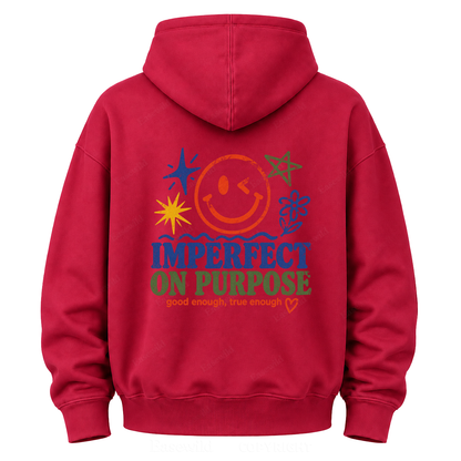 Imperfect On Purpose Graphic Hoodie