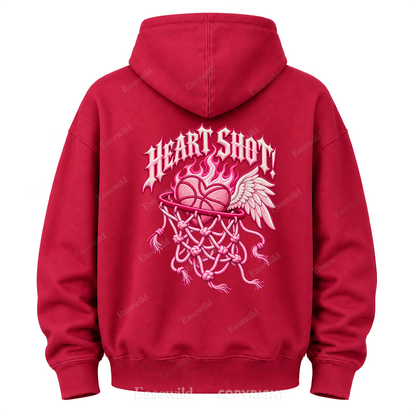 Heart Shot Graphic Hoodie