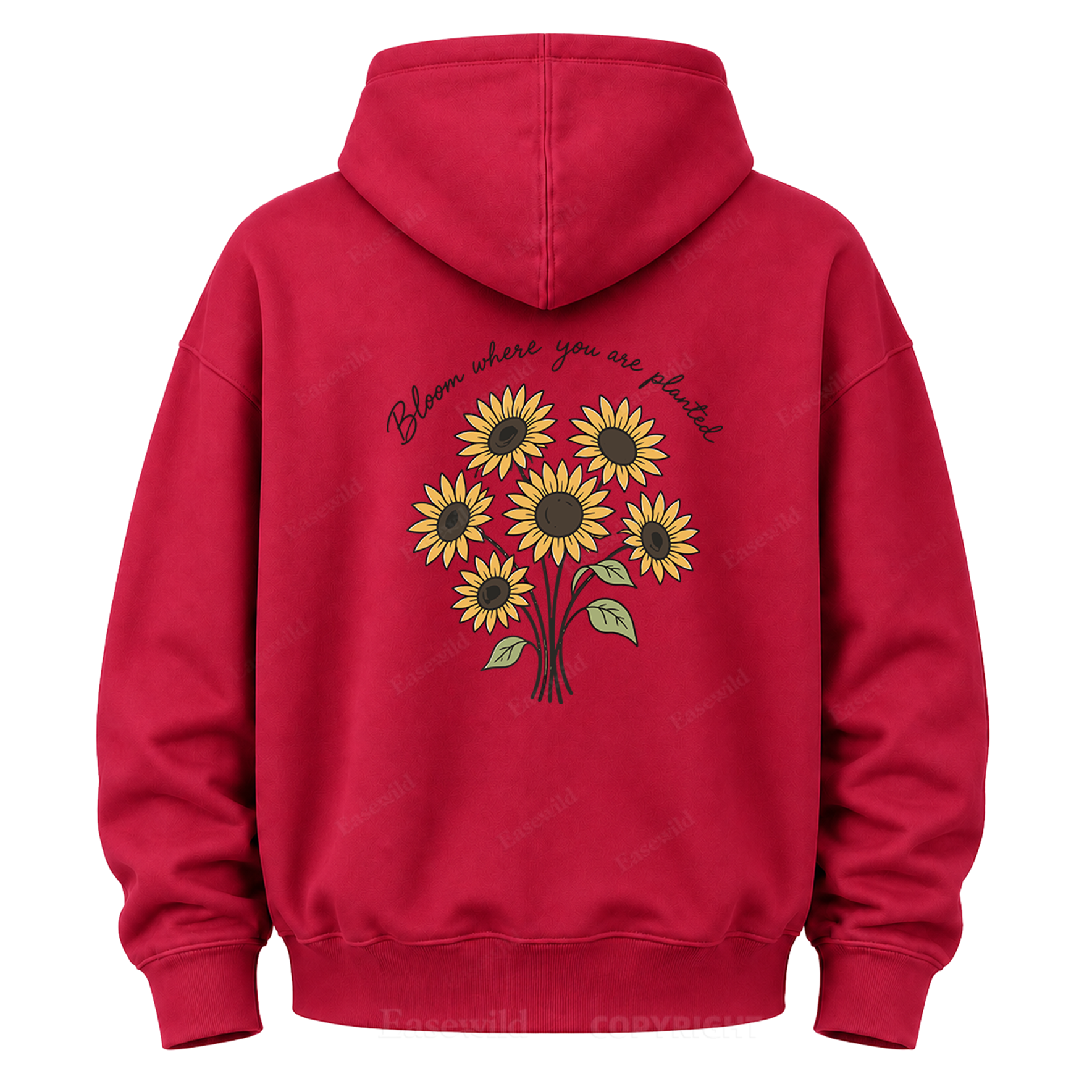 Bloom Where You Are Planted Graphic Hoodie