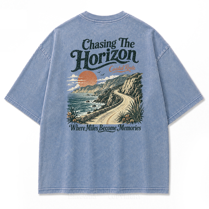 Chasing the Coastal Horizon Print Tee