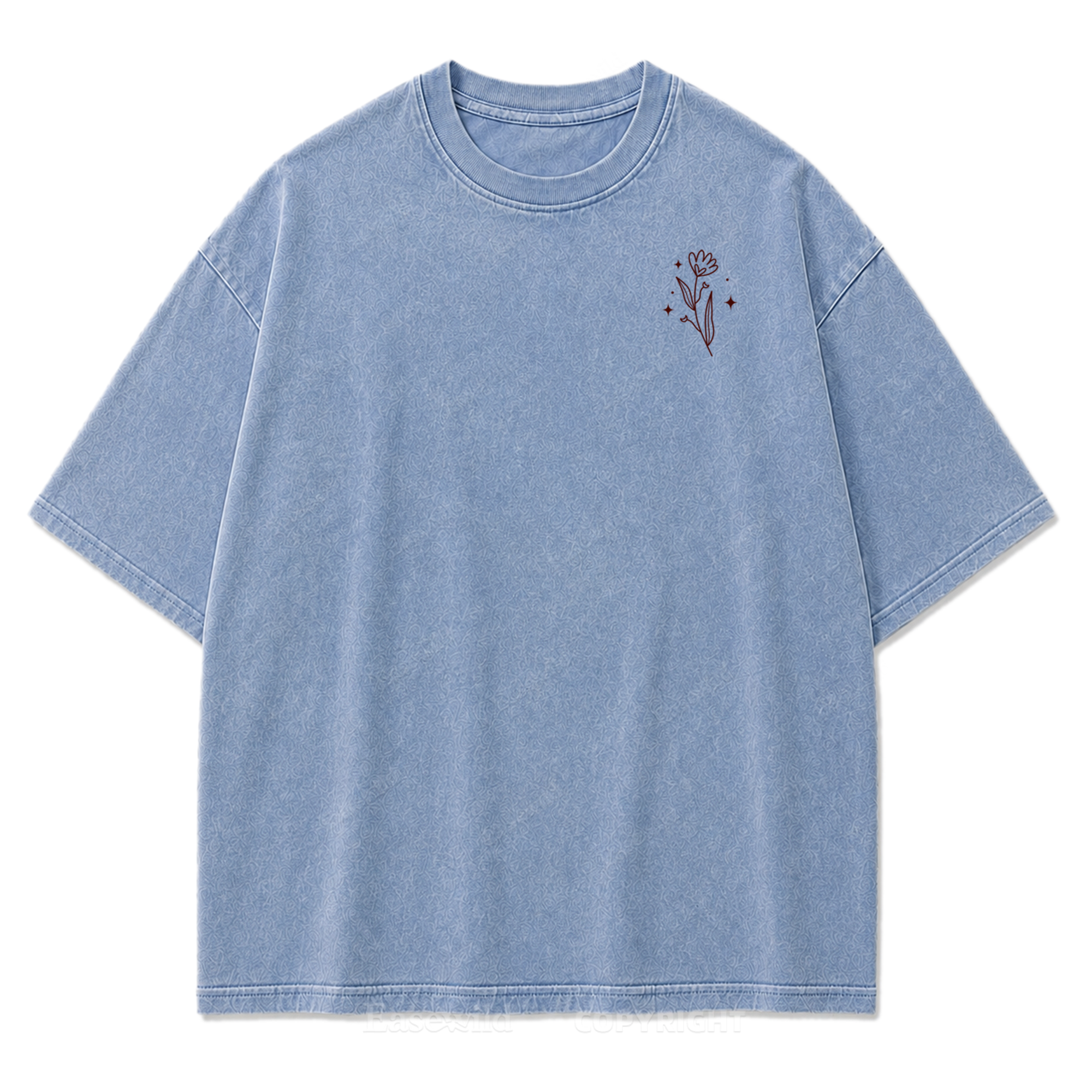 Your Life Is as Good as Your Mindset Washed Print Tee