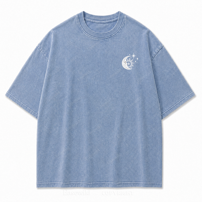 Between Earth & Sky Mountain Vintage Print Tee