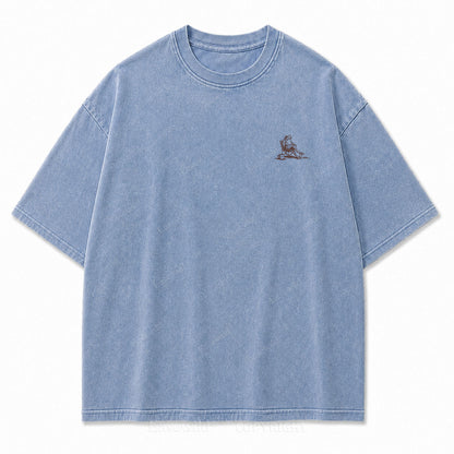 Overstimulated Nature Club Washed Print Tee