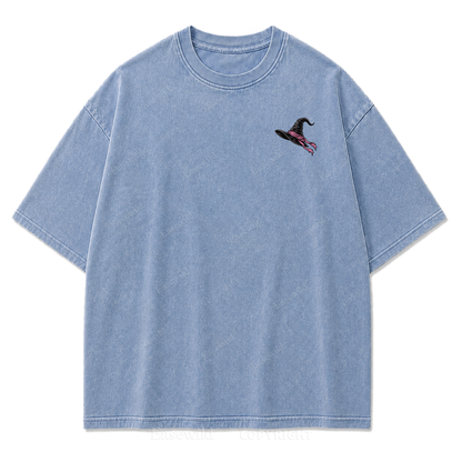 Be Yourself Wild Boho Witch Washed Graphic Tee