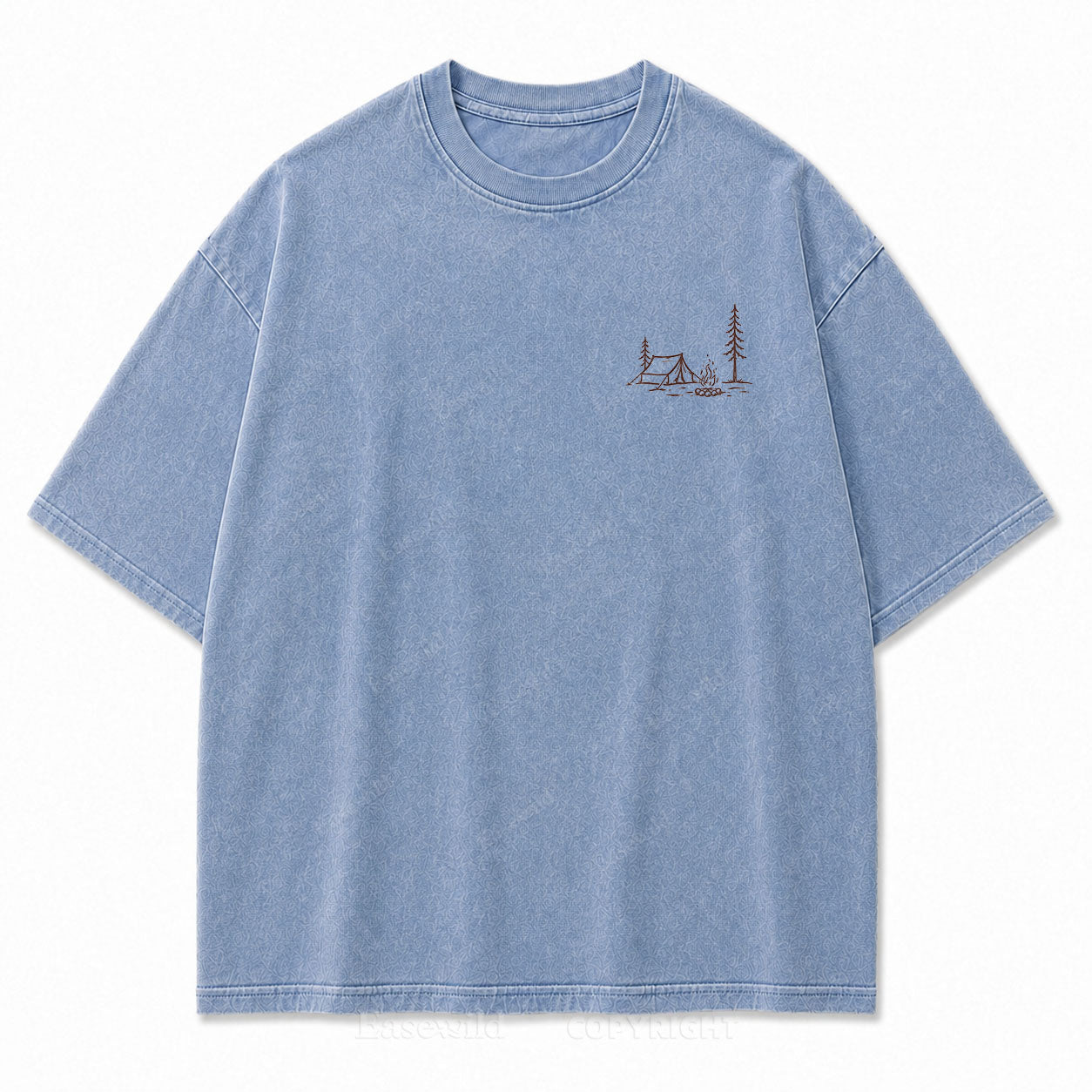 This Is All I Need Camping Washed Print Tee