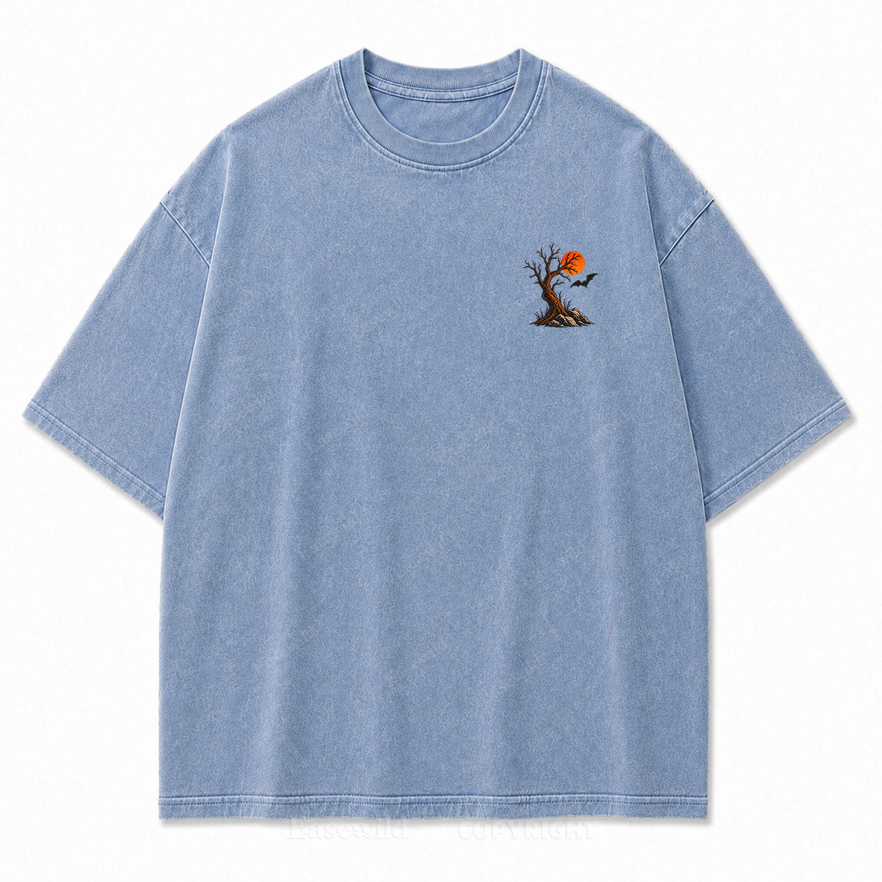 Stay Witchy  Halloween Washed Print Tee