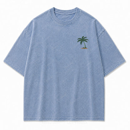 Tired Souls Summer Club Washed Print Tee
