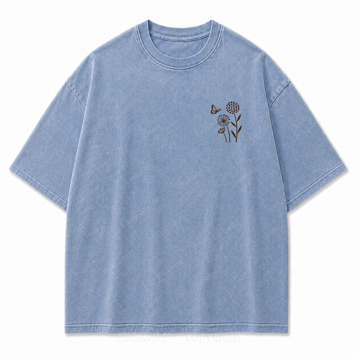 Wildflower Washed Print Tee