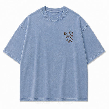 Wildflower Washed Print Tee
