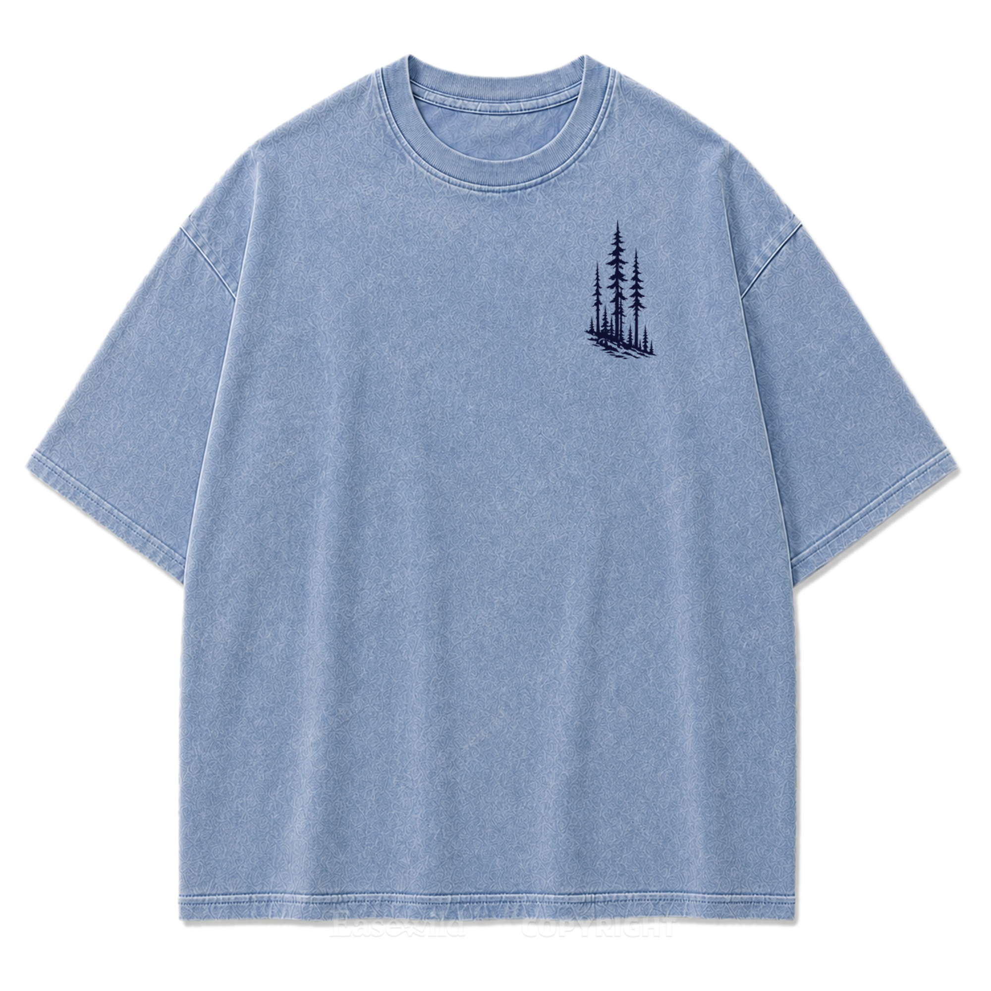 In the Stillness Mountain Washed Print Tee