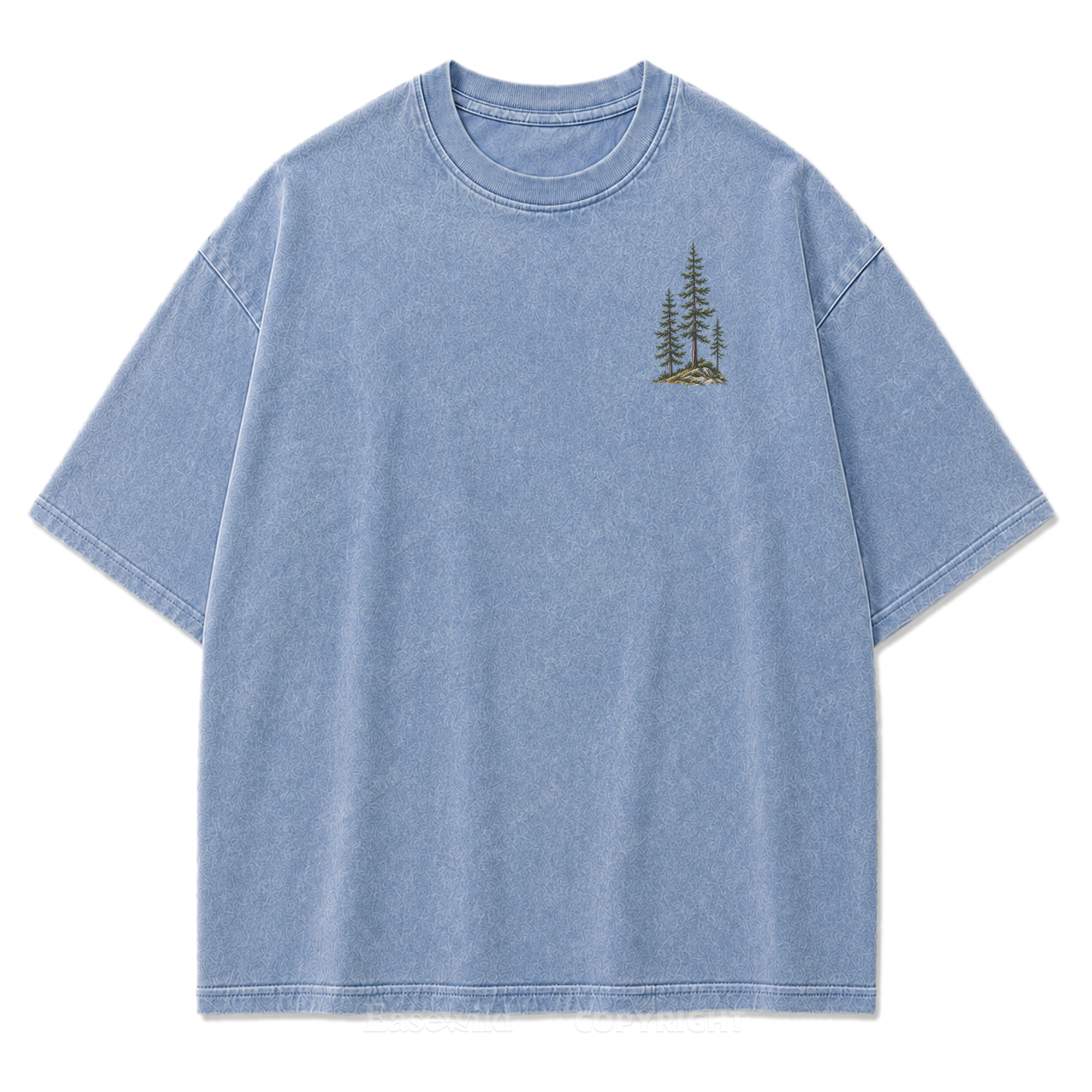 Higher Ground Softer Thoughts Washed Print T-Shirt
