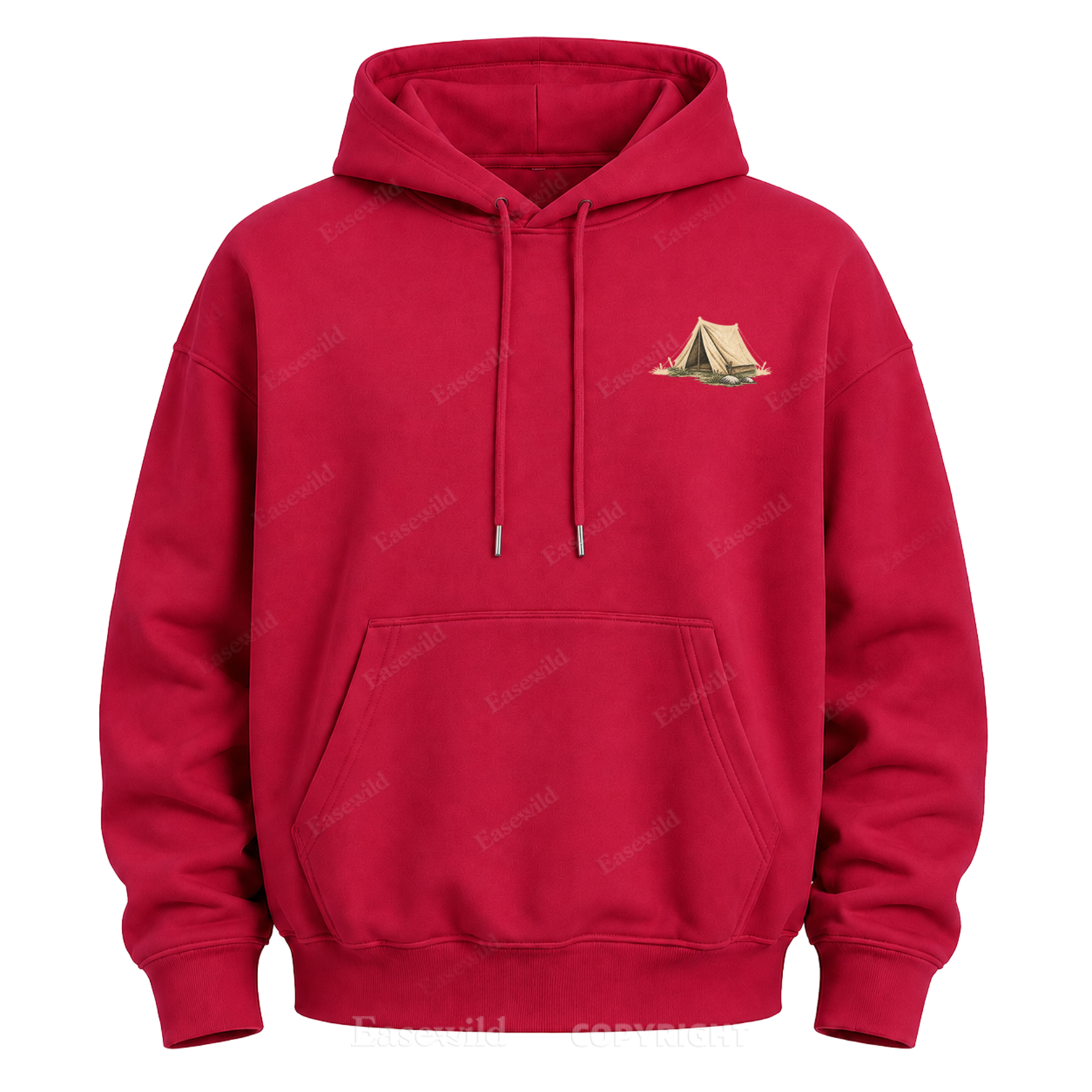 Camp Coffee Mornings Washed Graphic Hoodie