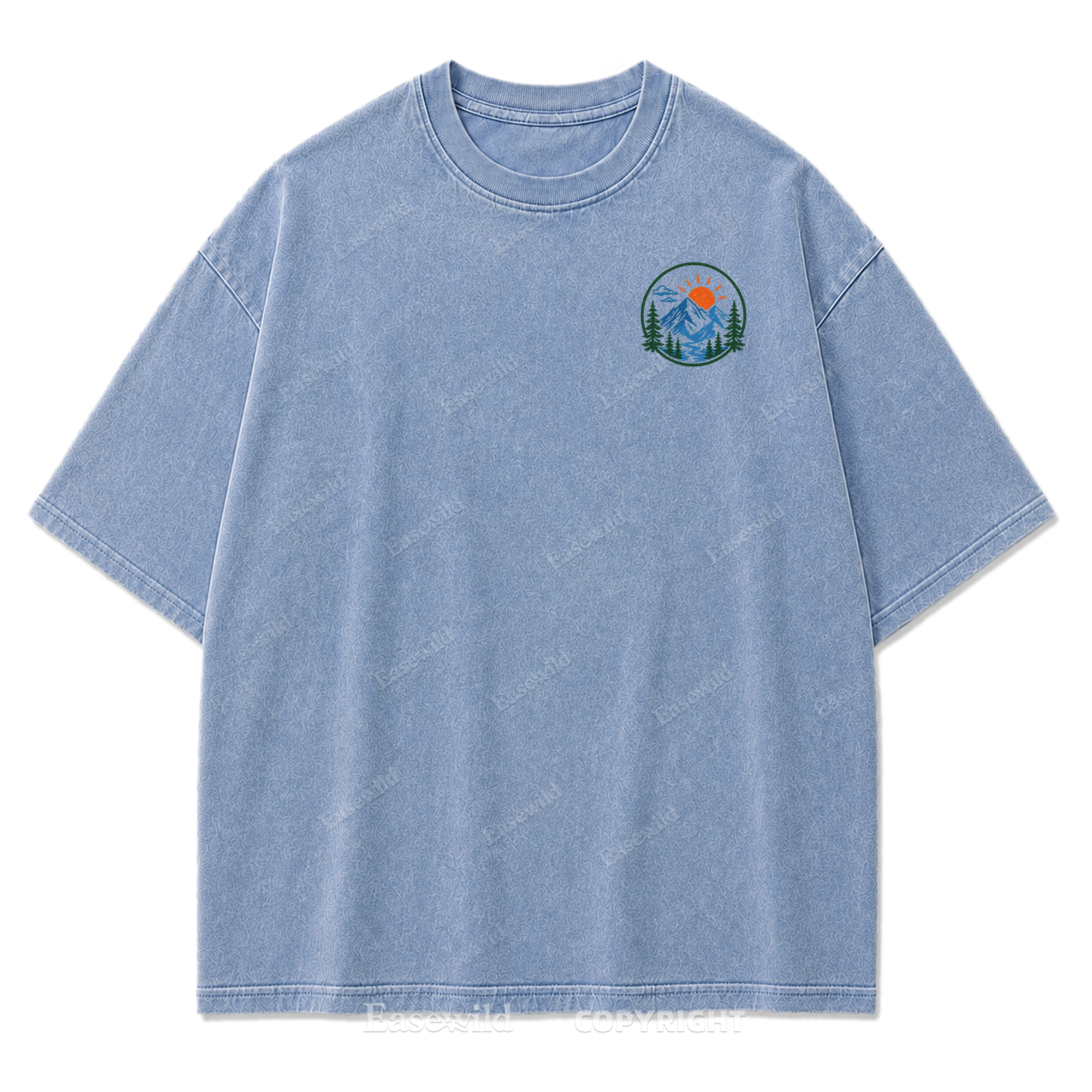 Mountain Escape Adventure T-Shirt mit Waschung