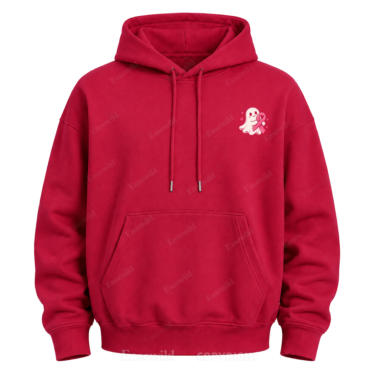 Pink For A Purpose Ghost Graphic Hoodie