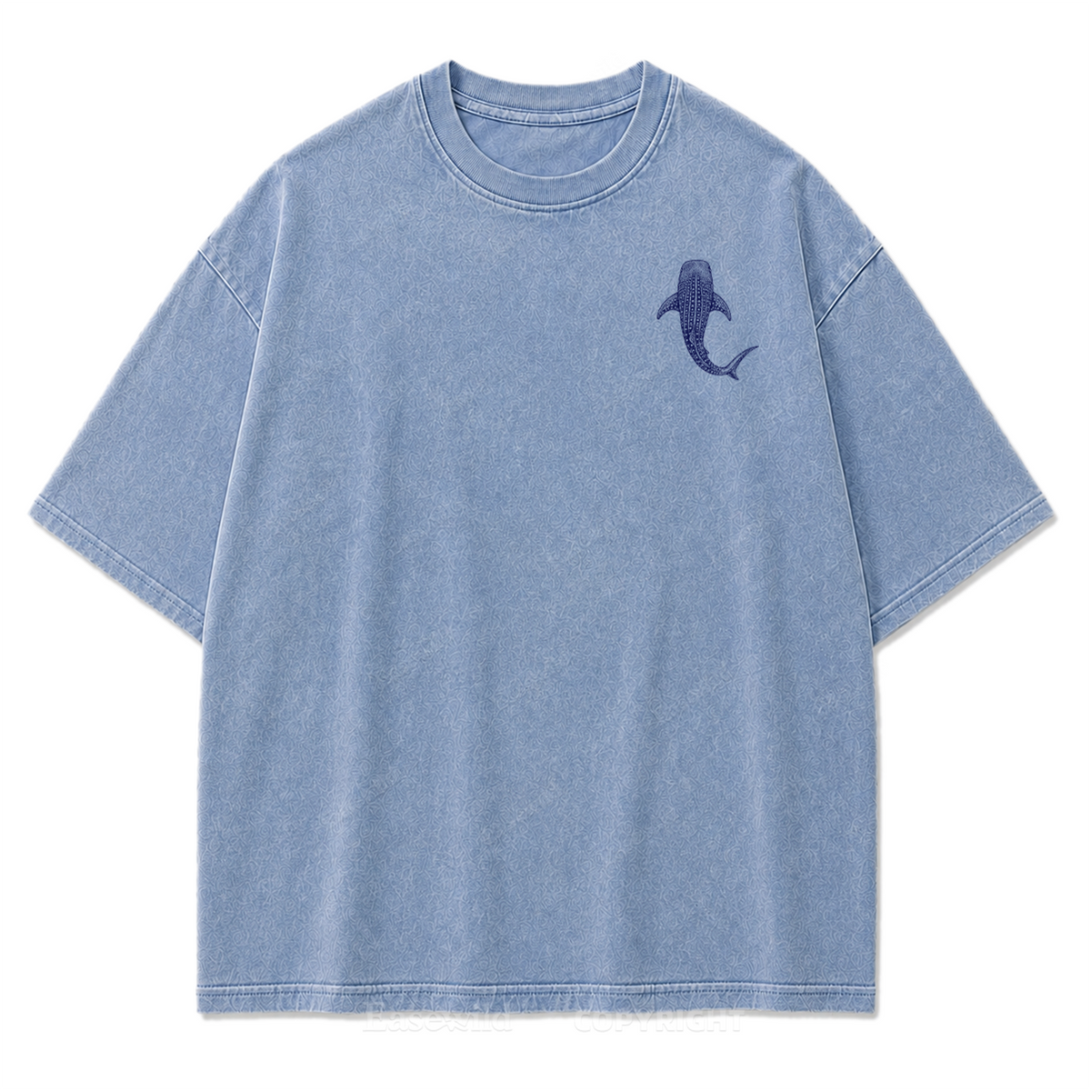 Pacific Whale Shark Washed Print Tee