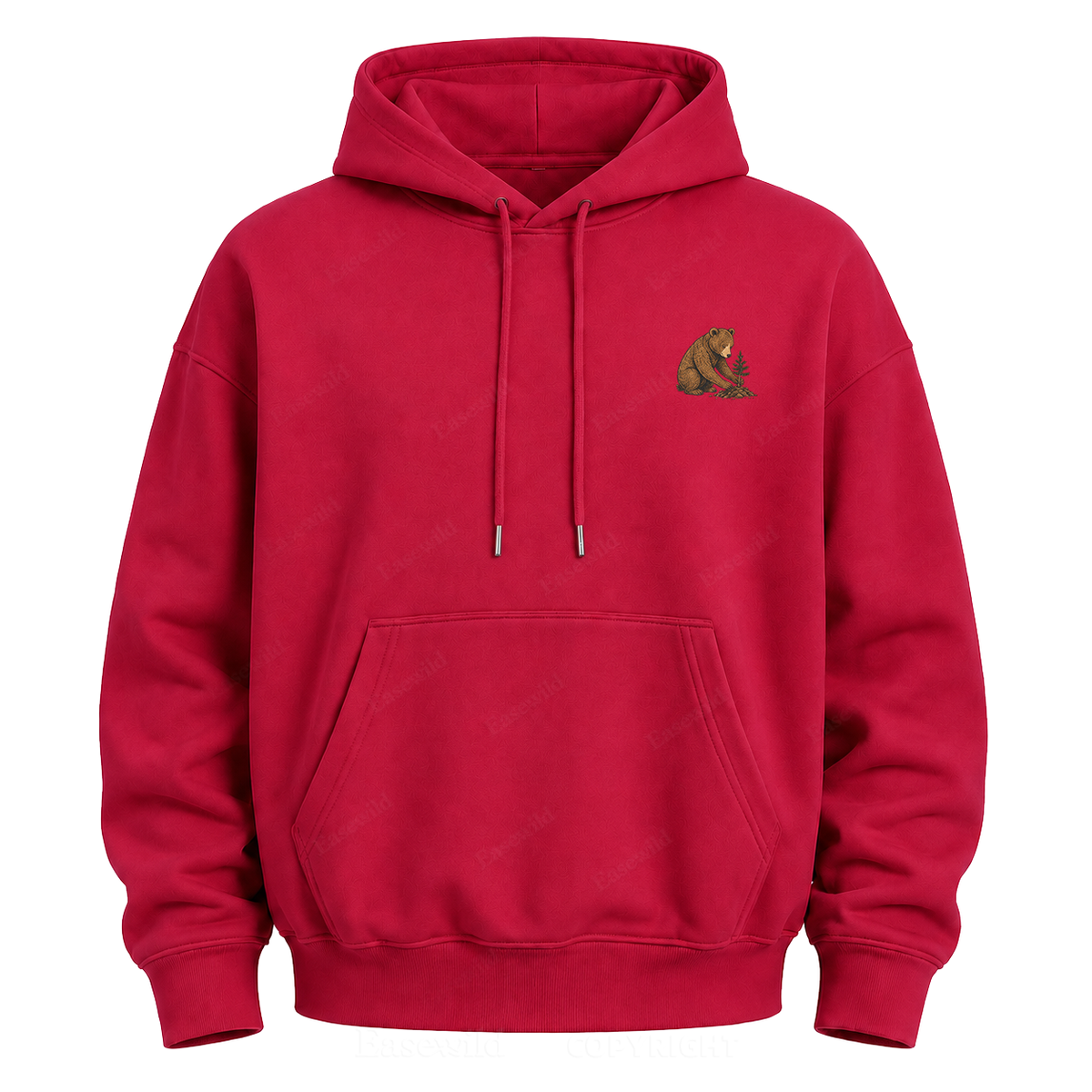 Leave It Better – Vintage Bear & Mountain Graphic Hoodie